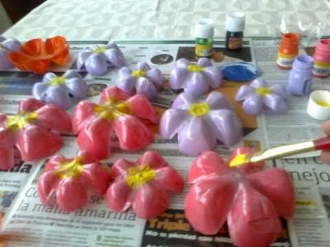 Cortinas de flores PET