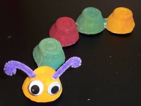 Como hacer una oruguita