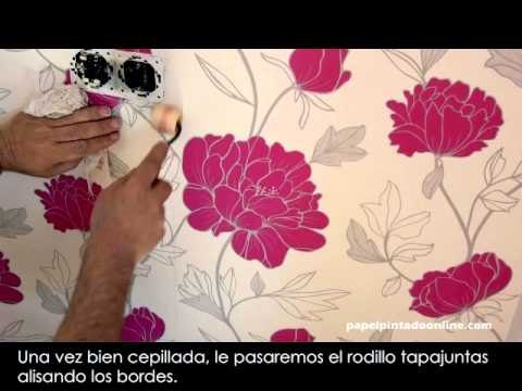 Colocación del papel pintado