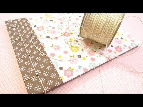 Como hacer la encuadernación japonesa