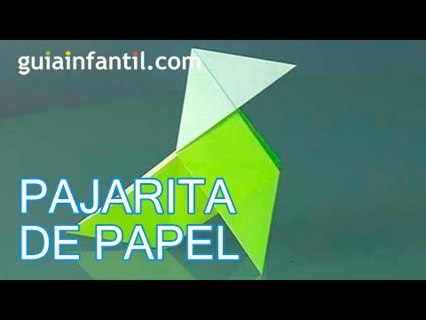 Origami: Como hacer una pajarita