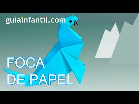 Origami: Foca de papel