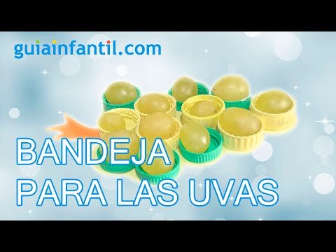 Bandeja para servir uvas