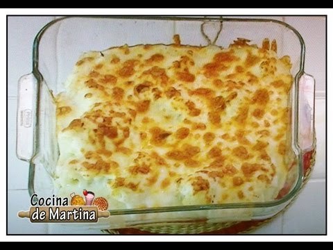 Coliflor al horno con bechamel