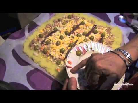 Rollo de patatas relleno