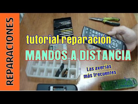 Como reparar un mando a distancia de TV