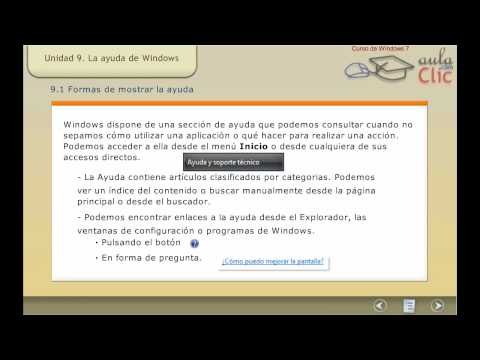 Curso de Windows 7. Unidad 9