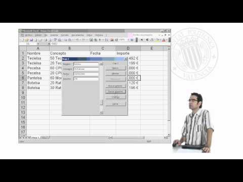 Curso de Excel 2003. Parte 50