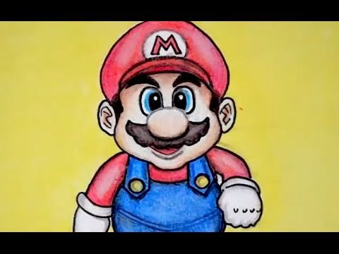 Como dibujar a Mario Bros