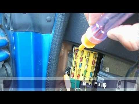Como probar los fusibles de un automóvil