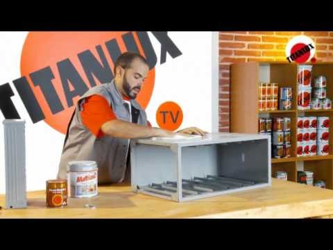 Como pintar con efecto madera