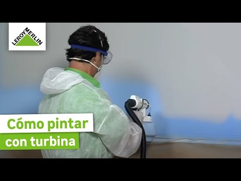 Como pintar con turbina