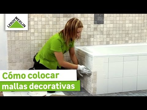 Aprende a colocar mallas decorativas
