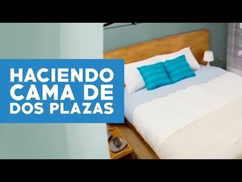 Como hacer una cama de dos plazas