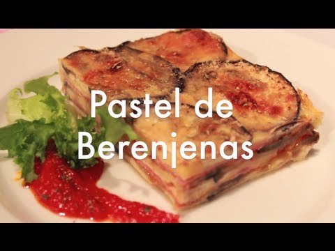 Receta de pastel con berenjenas