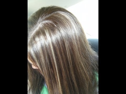 Como hacer mechas con papel de aluminio. Parte 2