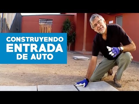 Como construir una entrada para el automóvil