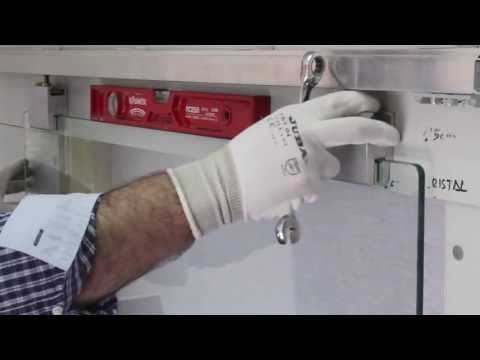 Como instalar una puerta corredera de cristal
