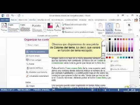 Curso de Word 2013. Parte 14