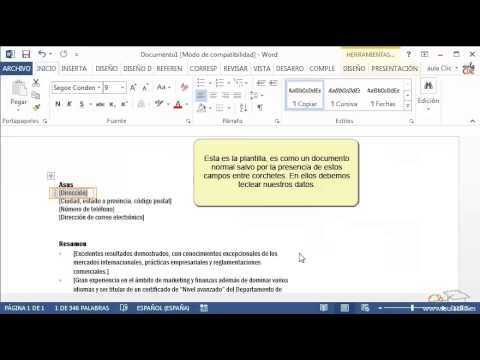 Curso de Word 2013. Parte 30