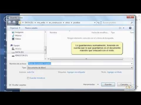 Curso de Word 2013. Parte 35