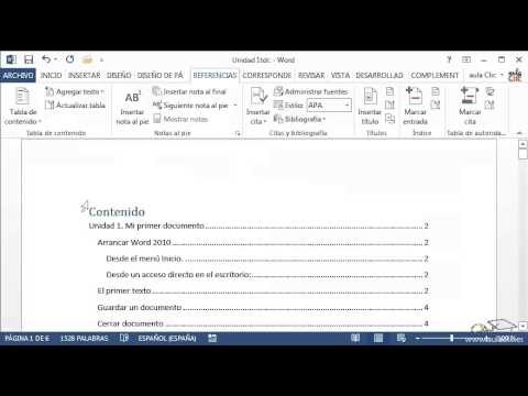 Curso de Word 2013. Parte 38