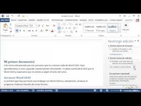 Curso de Word 2013. Parte 44
