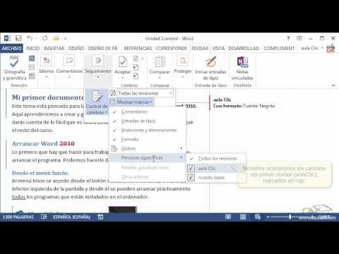 Curso de Word 2013. Parte 49