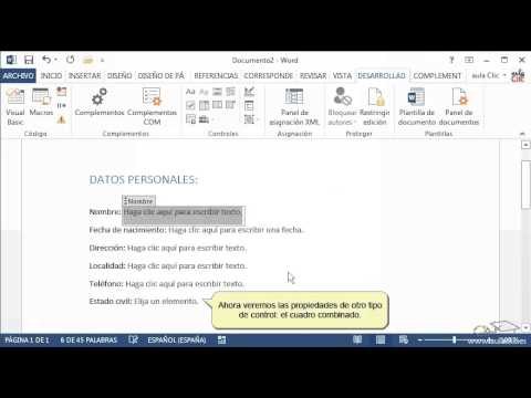 Curso de Word 2013. Parte 51