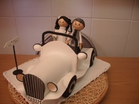 Como hacer coches de novios