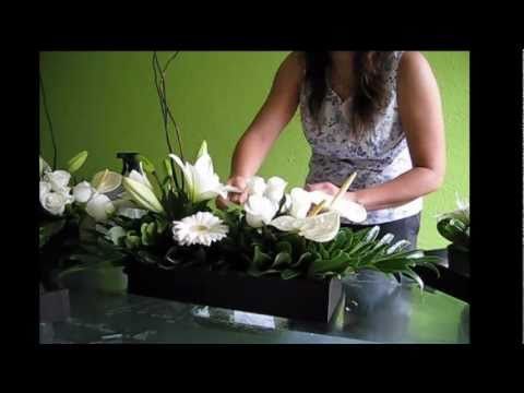 Centro de mesa para una boda