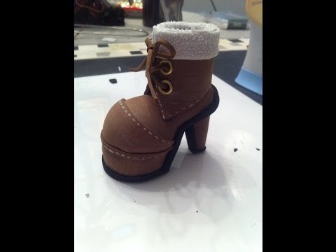 Botas con plataforma para fofuchas